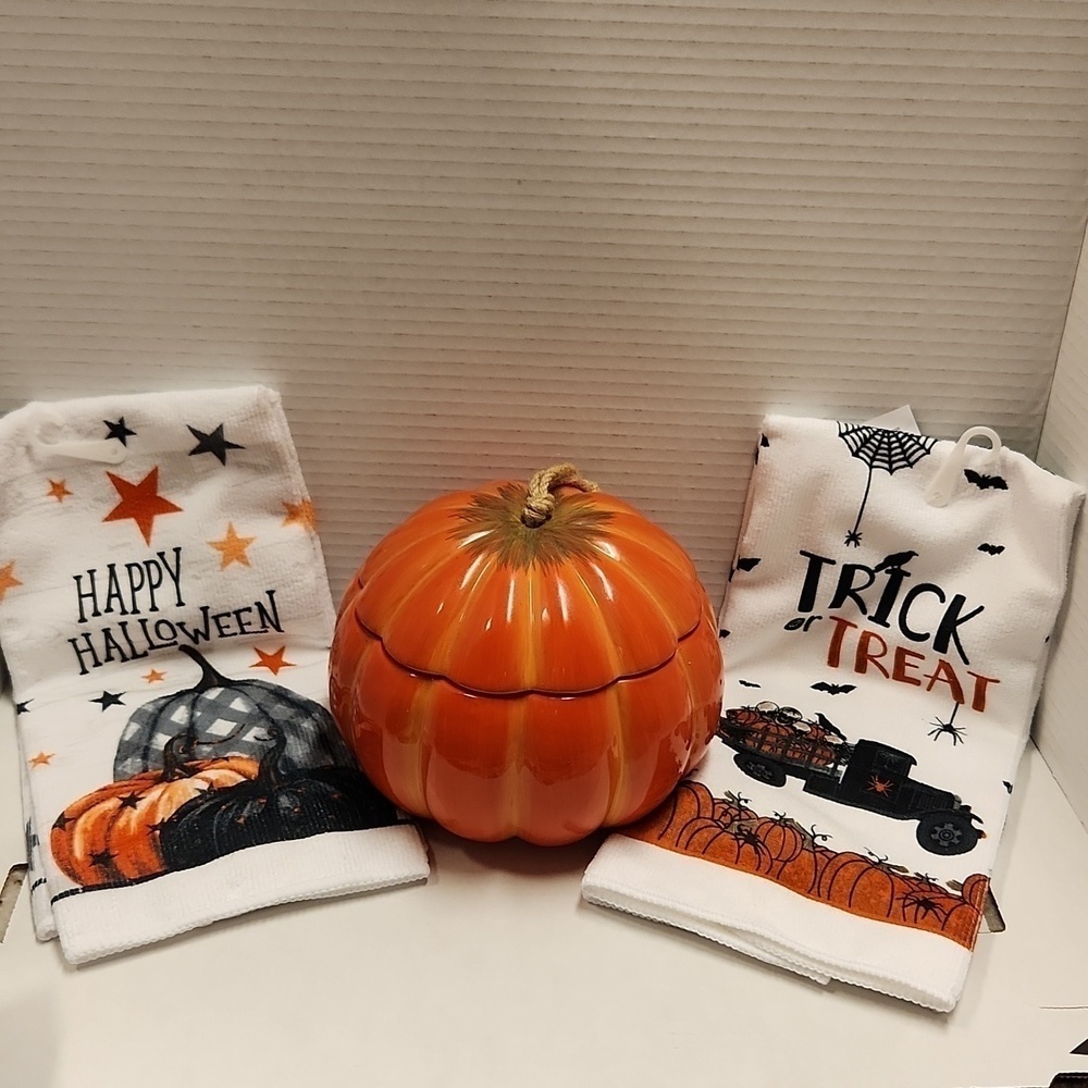 Halloween Decor Towels